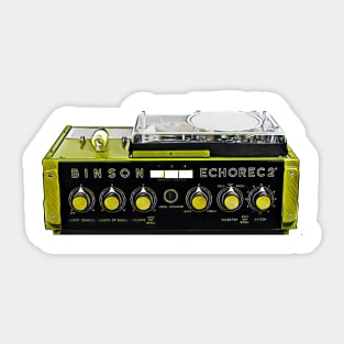 Vintage Tape Echo Sticker